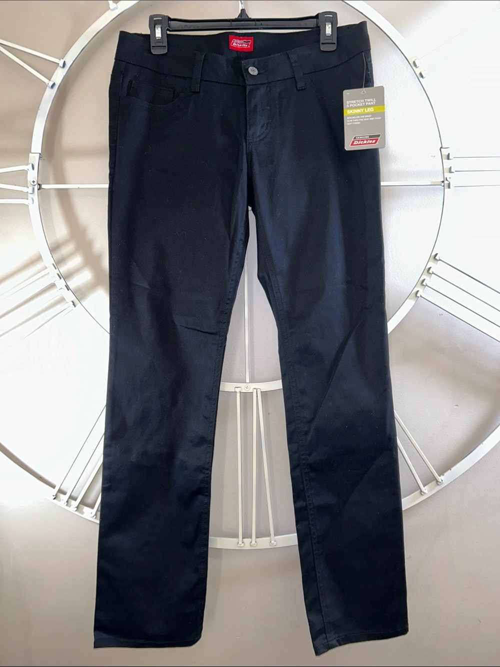 NWT Dickies Women's Stretch Twill Skinny Leg Pants